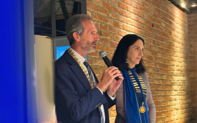 Il Governatore Distrettuale Natale Spineto in visita al Rotary Club Valenza